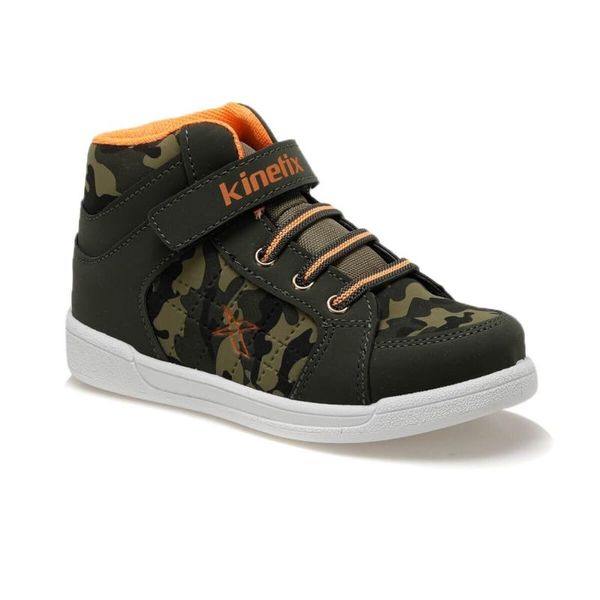 

sneakers flo lenko hi c 9pr khaki male child sneaker shoes kinetix, Black;red