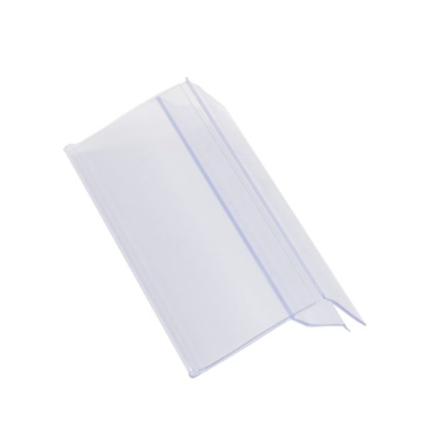 

gondola shelf cap card sign holding grip for price tag