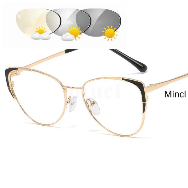 

fashion sunglasses frames pochromic myopia eyeglasses finished glasses for women computer optical fml, Black