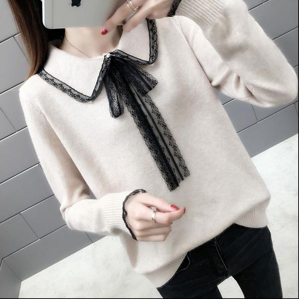 

wholesale autumn winter selling women sweater fashion casual warm nice bp303 drop, White;black