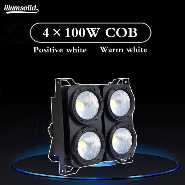 

effects 4 eyes cob stage light warm 2in1 color led audience dmx individual for tv