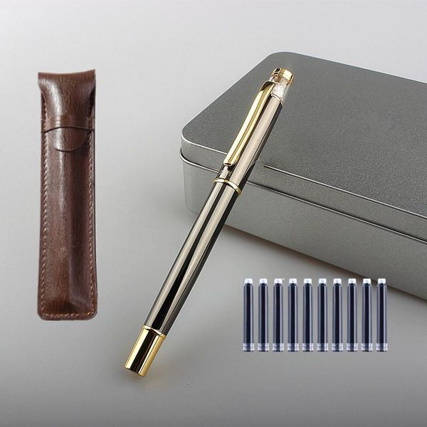 

fountain pens 1pc luxury ink nib pen gift business writing signing calligraphy office stationery supplies 839a