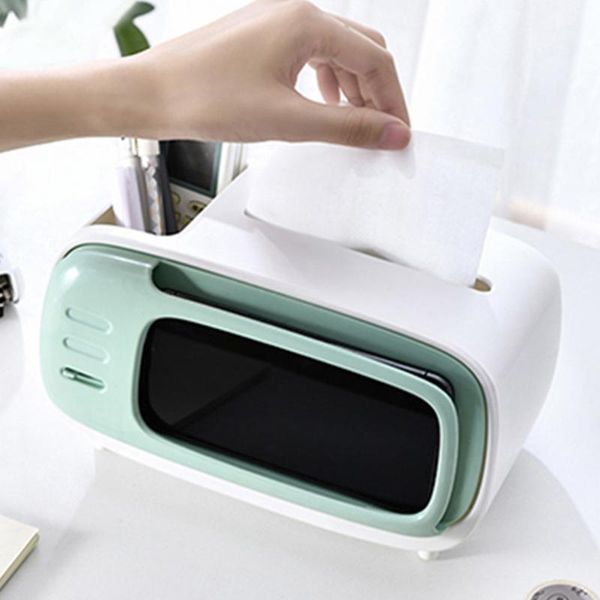 

tissue boxes & napkins 1pc napkin box case paper towel storage container for cabinet kitchen