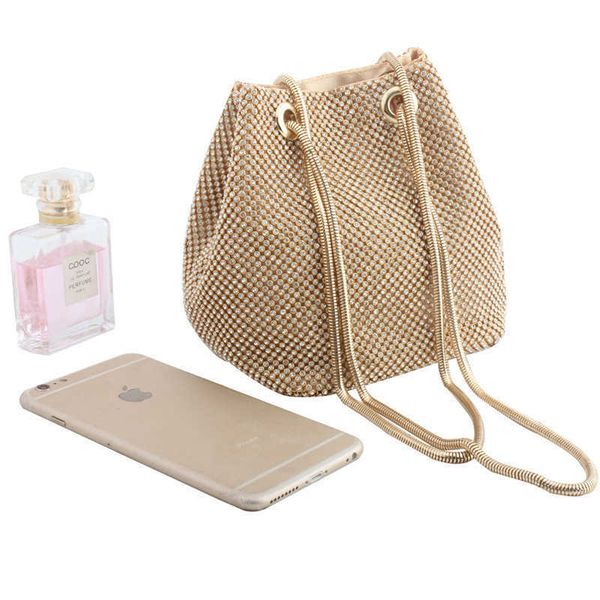 

dinner bag inlaid with diamond, water drill, super flash evening high grade banquet net, red bucket bag, hand bag
