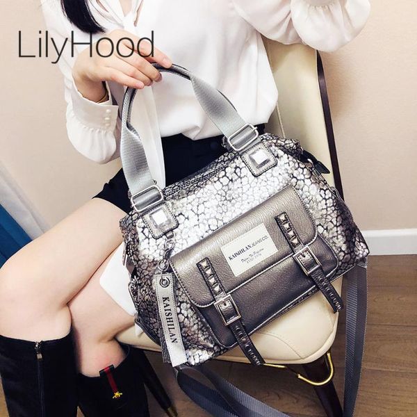 

evening bags women fashion vegan leather messenger bag 2021 female casual luxury designer artificial rivet shoulder