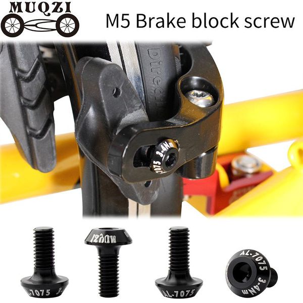 

bike brakes muqzi road dead bicycle foldable c clip brake pads fixed screw m5 clamp lock