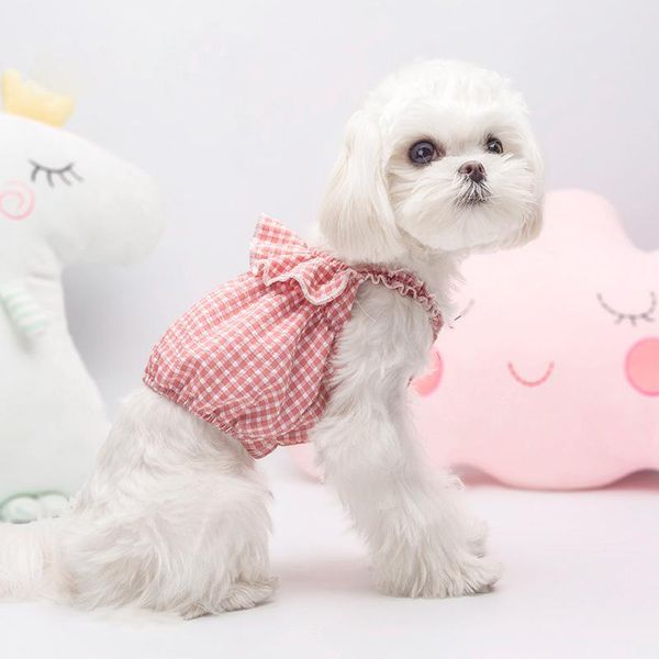

dog apparel pet clothes wear summer cool shirt puppy for small medium dogs dress vest clothing t-shirt skirt pug tedy