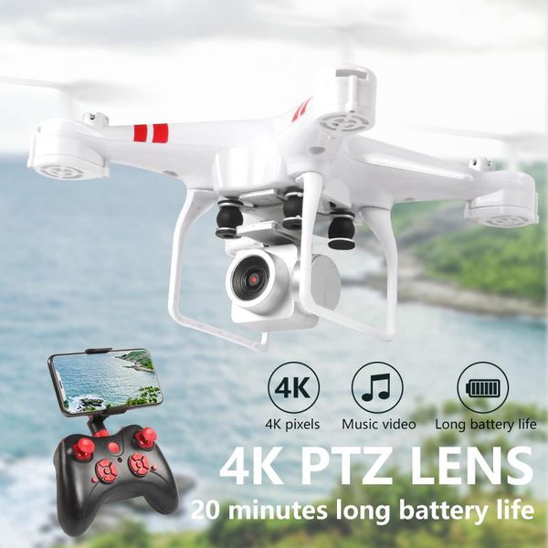 

quadcopter arrival ky101d drone with 4k anti-shake head hd camera professional mini toy drones