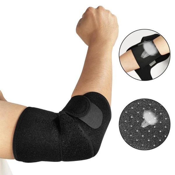 

elbow & knee pads 2pcs elastic support sports knitted sponge protectors pad guard brace outdoor tools, Black;gray