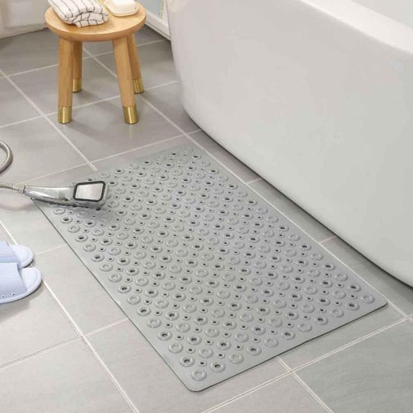 

bath mats mat toilet pvc bathtub pad home bathroom accessory suction cups el non slip washable anti mould floor drain holes