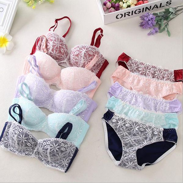 

bras girl's bra with steel ring and three rows of buttons, Red;black