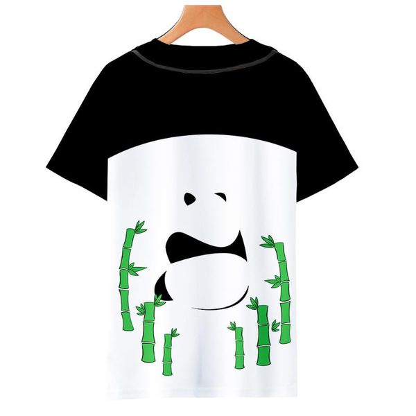 

men's t-shirts 2021 chinese panda t shirts men women fashion cute shiba inu summer wolf 3d print cartoon casual harajuku kids, White;black