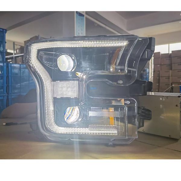 

car headlights 2021-2021 f150 running led head lamp double lens style