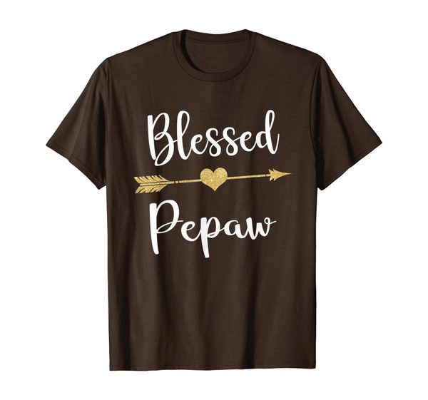 

funny arrow blessed pepaw t-shirt gift idea for thanksgiving, White;black