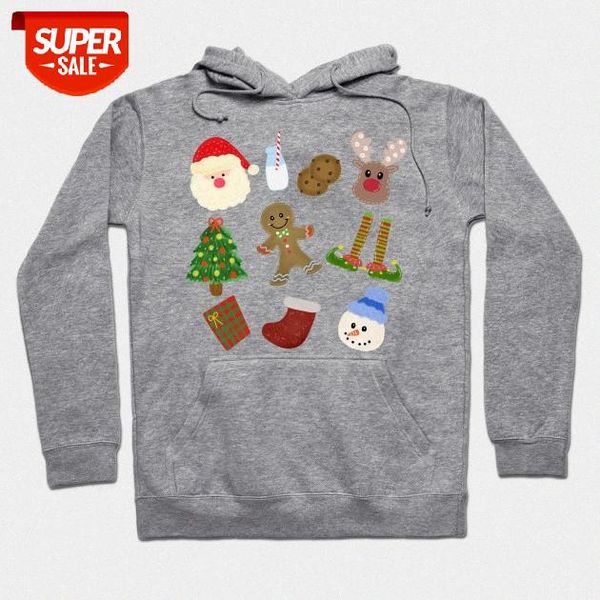 

christmas gift printed hoodie #ex0o, Black