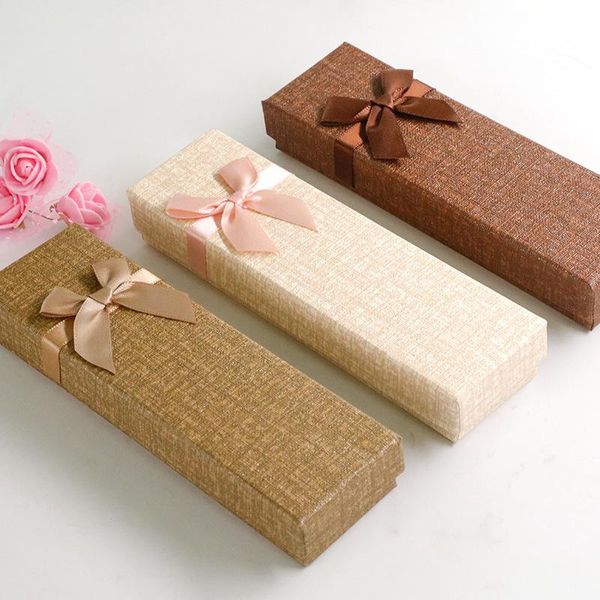 

gift wrap 100pcs/lot bow pen box cardboard girl heart cute packaging wholesale