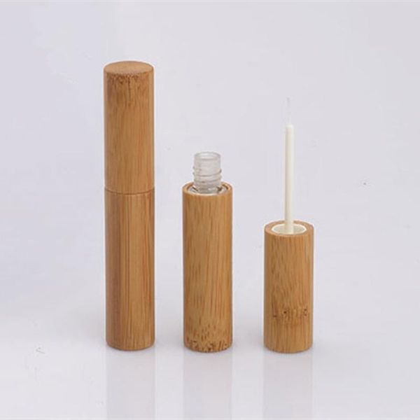 

storage bottles & jars 20/40/60pcs 4ml er eyeliner tube bamboo diy eye makeup travel refillable