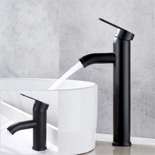 

bathroom sink faucets single handle basin cold/ mixer tap black m2ef