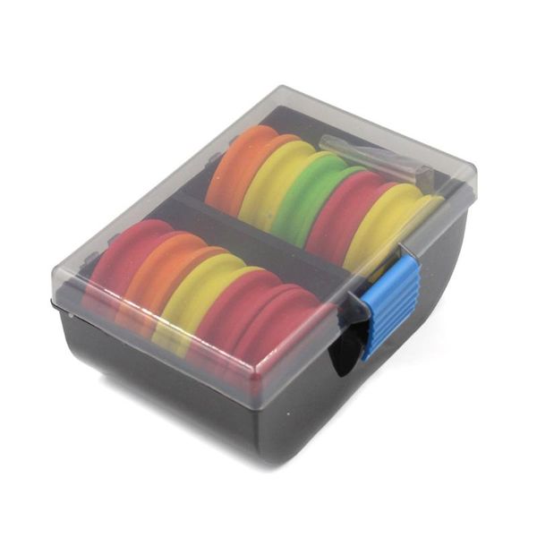 

fishing accessories 21 pieces/set of eva foam outdoor spool bobbin winder round coil organizer