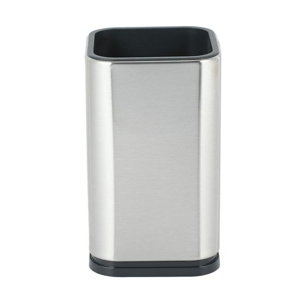 

storage baskets kitchen utensil holder, stainless steel rust proof utensils holder organizer for forks, spoons, kitchenware