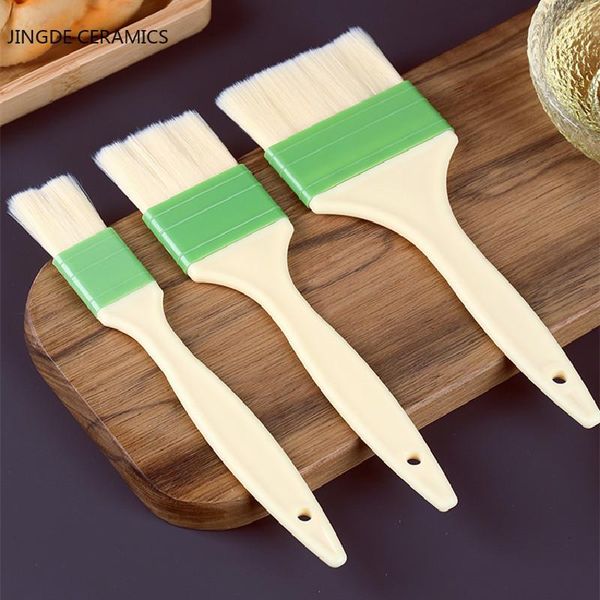 

tools & accessories 1pc/3pcs plastic grill oil brush pastry cookie baking barbecue bbq portable kitchen gadgets