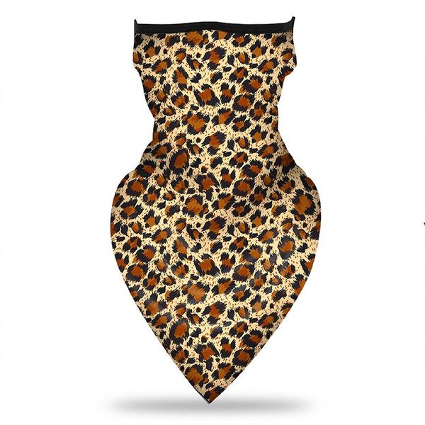 

scarves leopard printed fashion fabric face cover neck warm sports reusable scarf quick dry gaiters windproof perfect, Blue;gray