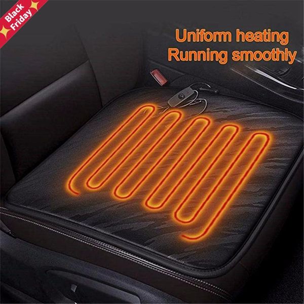 

car heating cushion winter mat universal seat electric 12v thickening pad carpets