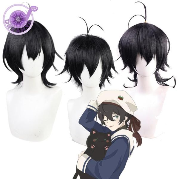 

other event & party supplies sk8 the infinity miya chinen cosplay wig black short halloween role play carnival synthetic hair heat resistant