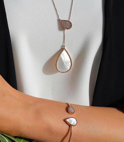 

wedding jewelry sets trendy necklace earrings for women accessories full cubic zirconia bridal pendientes mujer moda, Slivery;golden