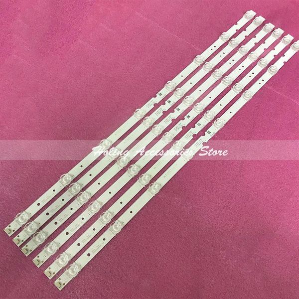 

backlight strip 8lamp 65hr330m08a1 4c-lb6508-hr01j for toshiba tv d65a620u 65p65us 65l2 65v2 65d6 65hr330m08a strips led