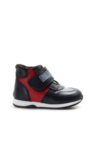 

boots genuine leather baby worker 006 sba485, Black;grey