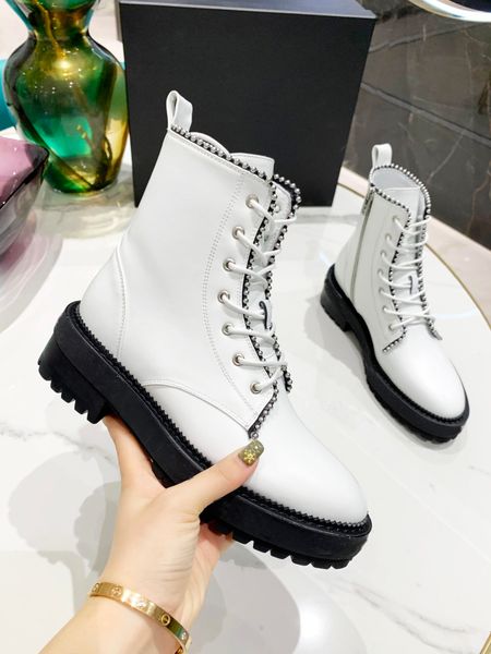 

andy hiker boot in leather luxury design women boots leather upper pu outsole fashion martin booies comfortable lace up boottem, Black