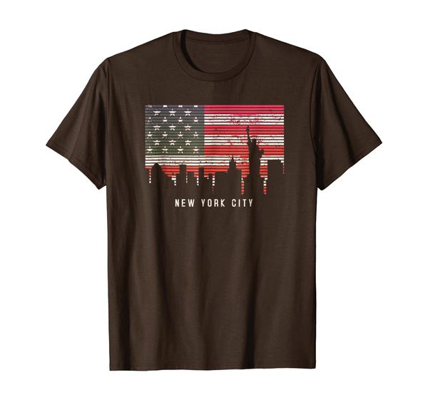 

new york city skyline shirt : ny souvenir gift, White;black