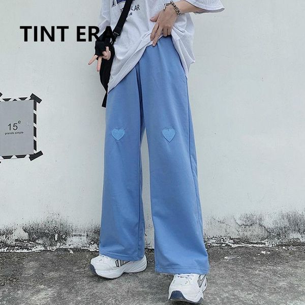 

women's pants & capris tint era summer korean version of harajuku style bf high waist loose casual sports pantalon femme trousers women, Black;white