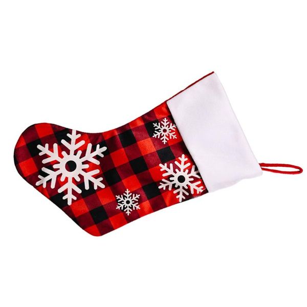 

christmas decorations 1pc decorative sock xmas hanging decor candy pouch