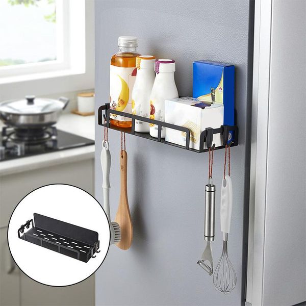 

kitchen storage & organization 1pc creative magnetic fridge rack household hanging refrigerator shelf kitchenware holder