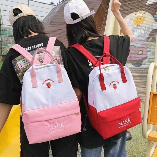 

backpack female school bag fashion women large oxford capacity student travel couple mochila mujer