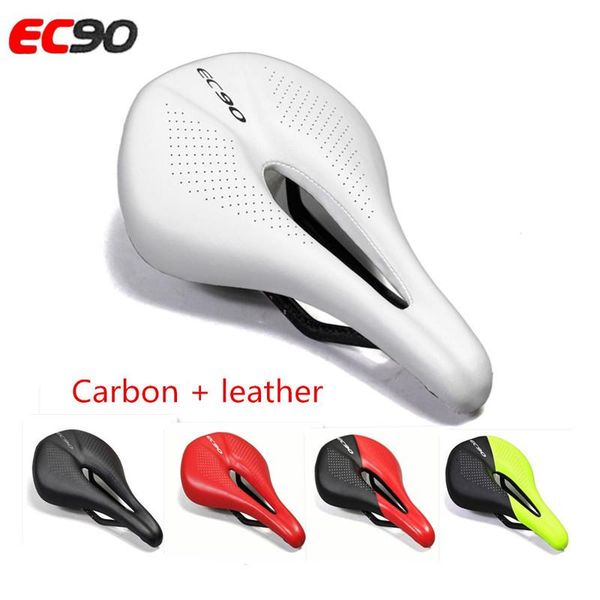 

bike saddles ec90 carbon fiber mtb road mountain lightweight seat cushion riding accessories bicycle saddle 240-143mm150-155g
