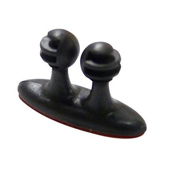 

other vehicle tools accessories car wire clip 8pcs cord holder tie fixer clamp compact pvc black