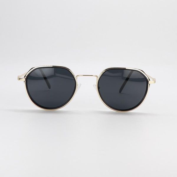 

sunglasses fashion polarized comfortable durable polygon eyeglasses frame summer decoration anti glare glasses, White;black