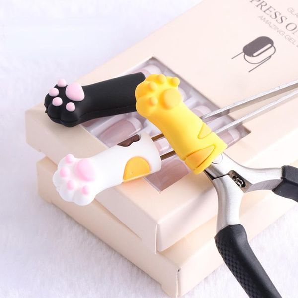 

nail art kits 1pcs nipper cover protective sleeve for cuticle scissors manicure pedicure tools dead skin tweezers cap