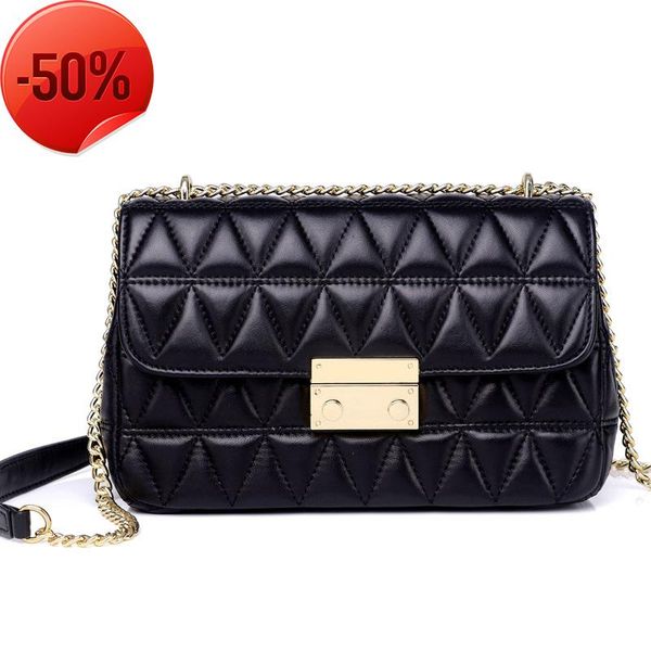 

evening bags leather fashion genuine for women sheepskin shoulder bag luxury ladies handbags crossbody bolsas feminina