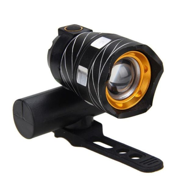 

bike lights bicycle front light 300lm zoomable t6 led warning lamp torch headlight