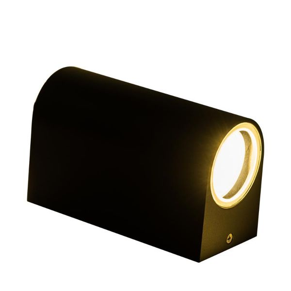 

modern waterproof outdoor 10w led wall lamp ip65 aluminum up and down light garden porch sconce decoration 110v 220v lamps