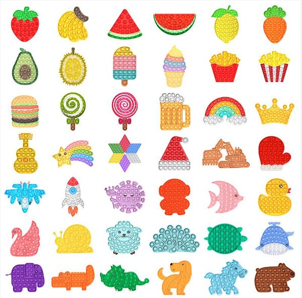 

bubbles fidget toys relief toy antistress pop soft squishy anti-stress gift anti stress for party 300pcs