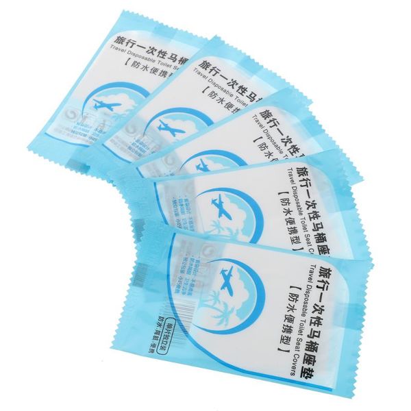 

bath accessory set 1 bag 50pcs portable disposable thickened toilet covers papers