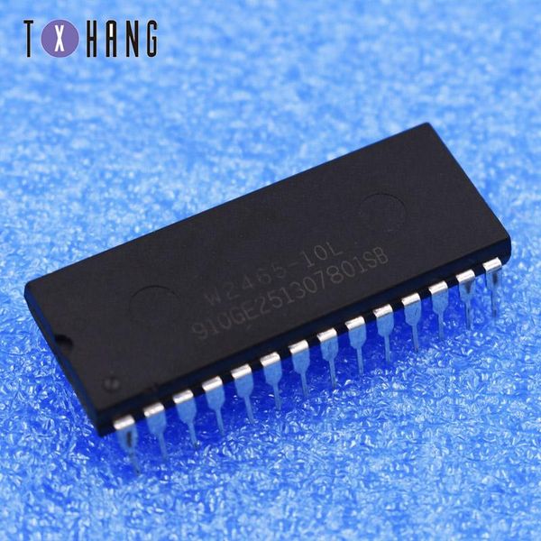 

integrated circuits 1pcs/5pcs w2465-10l w2465 dip-28 8k x 8 cmos static ram ic