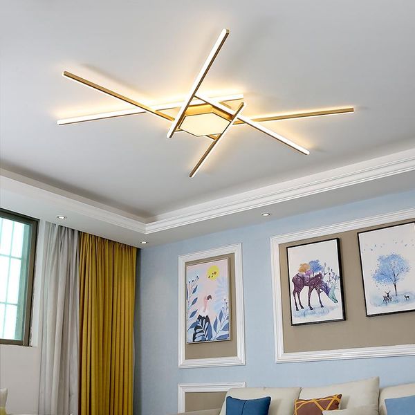 

ceiling lights living room lamp 2021 atmospheric modern minimalist super bright household led light luxury nordic lamps