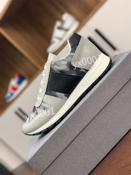 

2022 Stud Rockrunner boots Camouflage Trainers Designer Shoes Mesh Leather Combo Rock Runner Sneakers Mens Womens Rubber Sole, 01