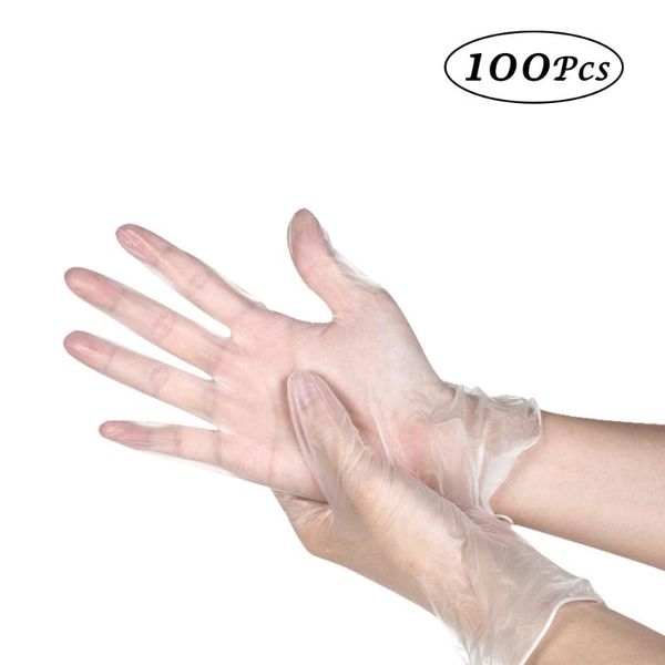 

disposable gloves gloves, pvc for kitchen cooking cleaning,100pcs